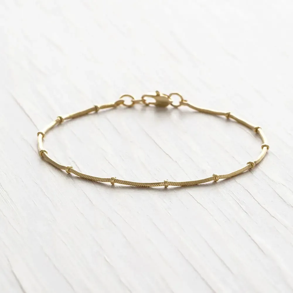 Snake Bead Chain Bracelet