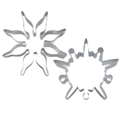 Snowflake Cookie Cutter Set of 2