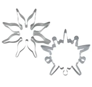 Snowflake Cookie Cutter Set of 2
