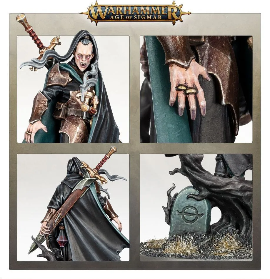 Soulblight Gravelords: Cado Ezechiar The Hollow King
