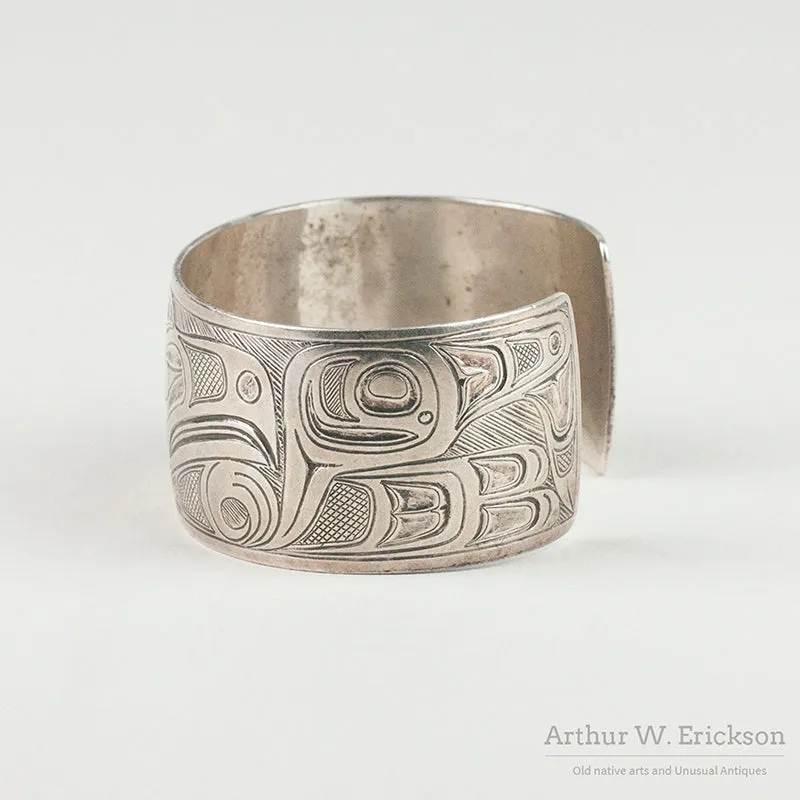 Sterling Raven Bracelet