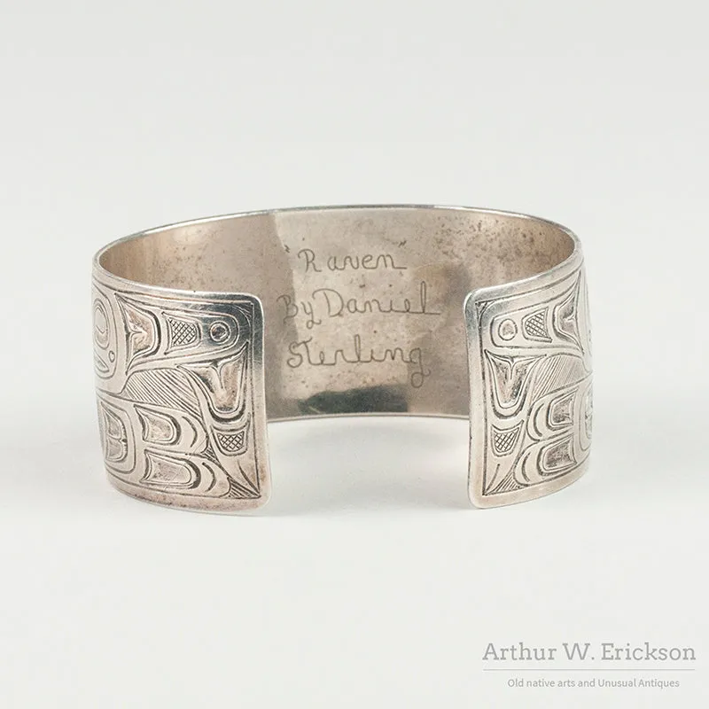 Sterling Raven Bracelet