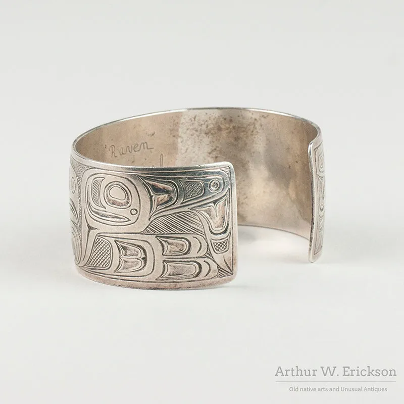 Sterling Raven Bracelet