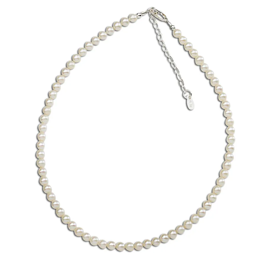 Sterling Silver Freshwater Pearl Necklace
