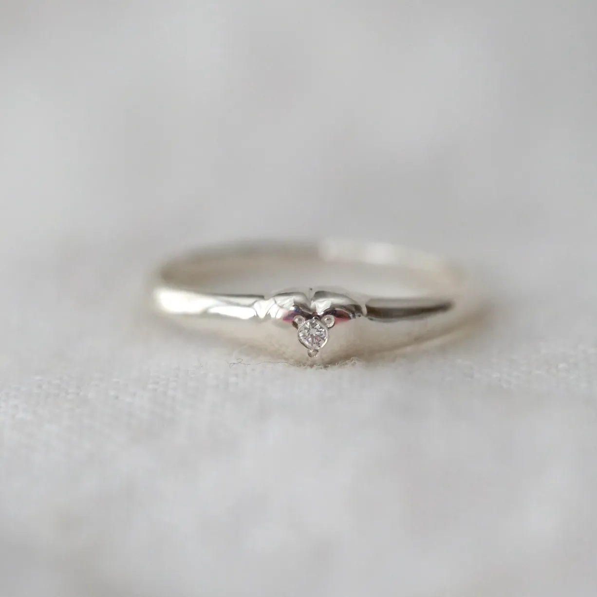 Sterling Silver Love Signet