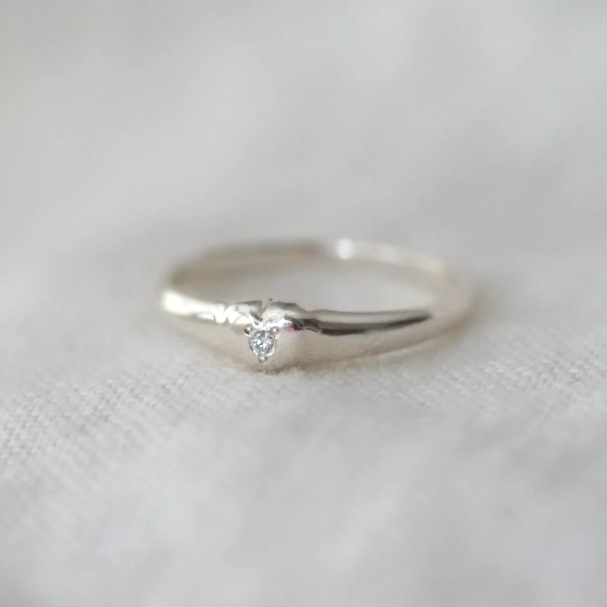 Sterling Silver Love Signet