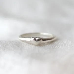 Sterling Silver Love Signet