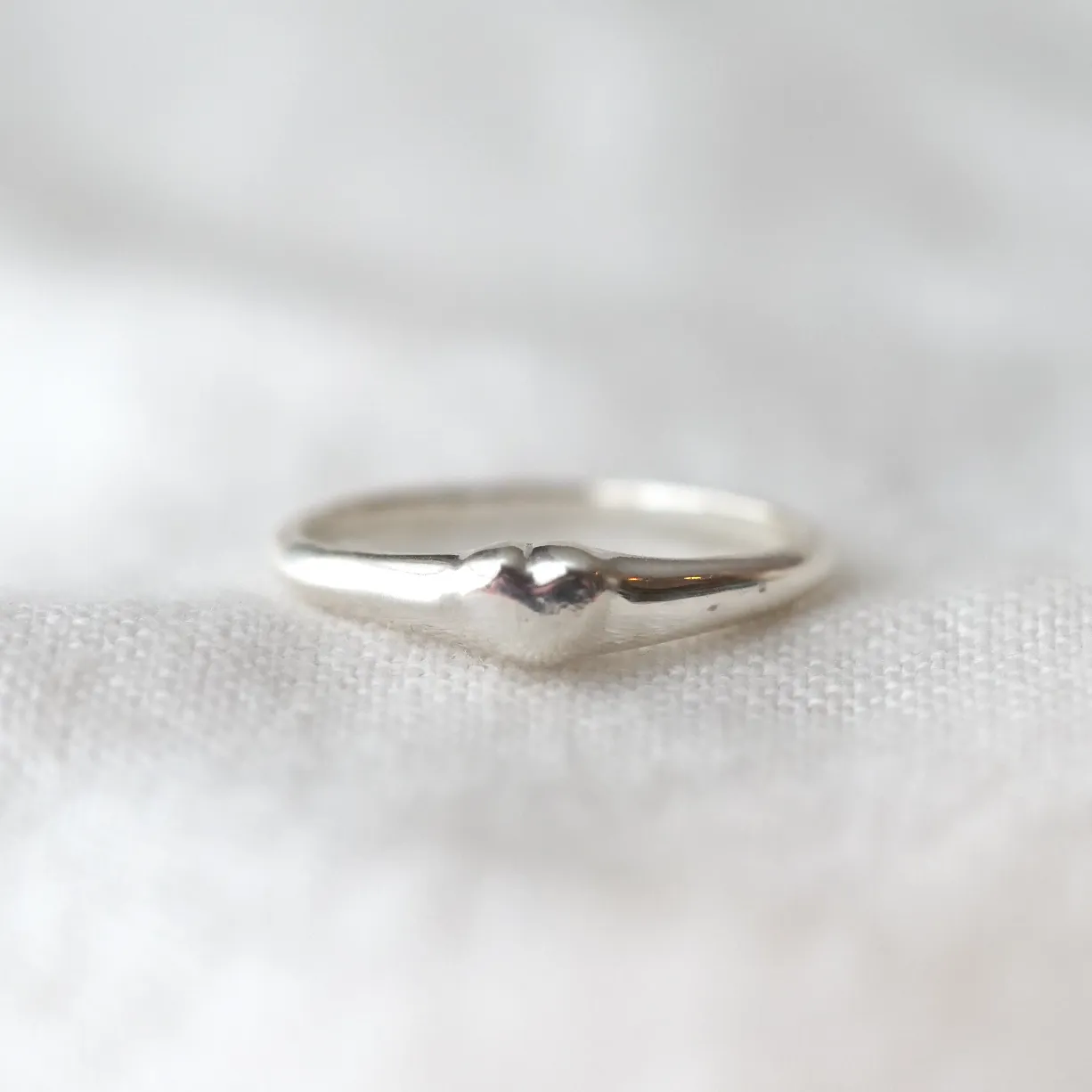 Sterling Silver Love Signet