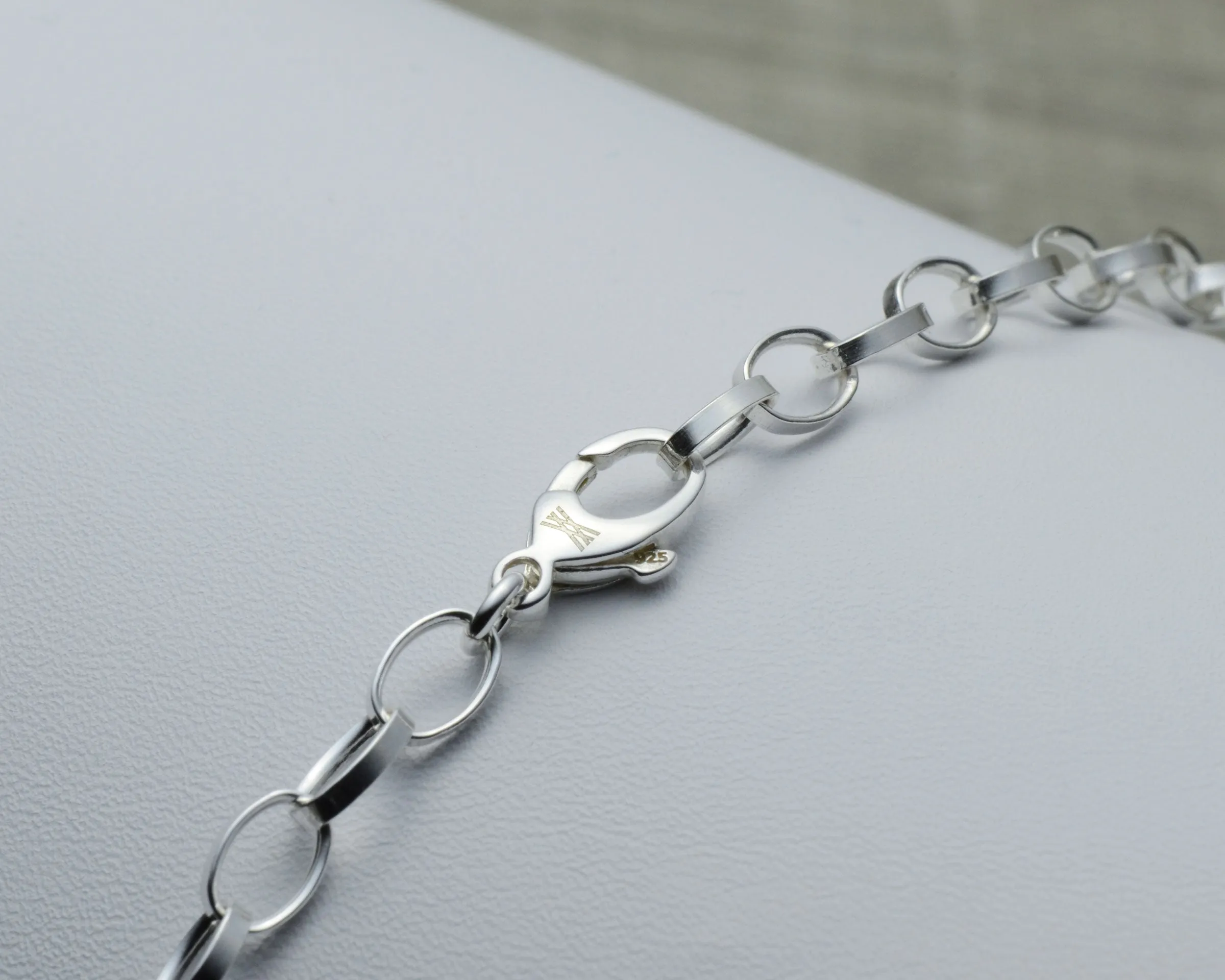 STERLING SILVER SNOWFLAKE BRACELET
