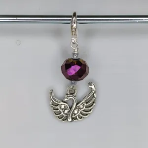 Swan Stitch Marker