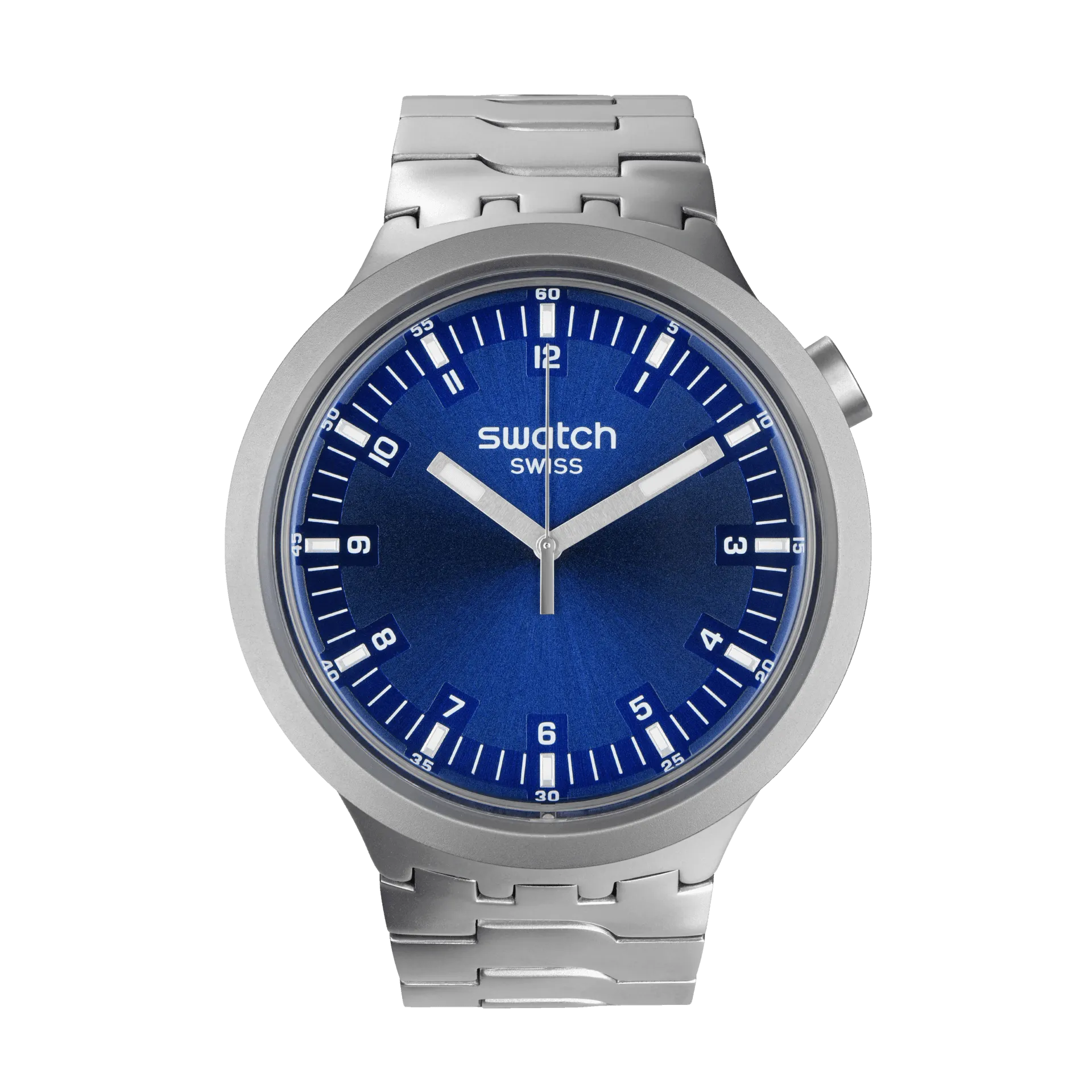Swatch Indigo Hour Originals Irony Big Bold 47mm SB07S102G