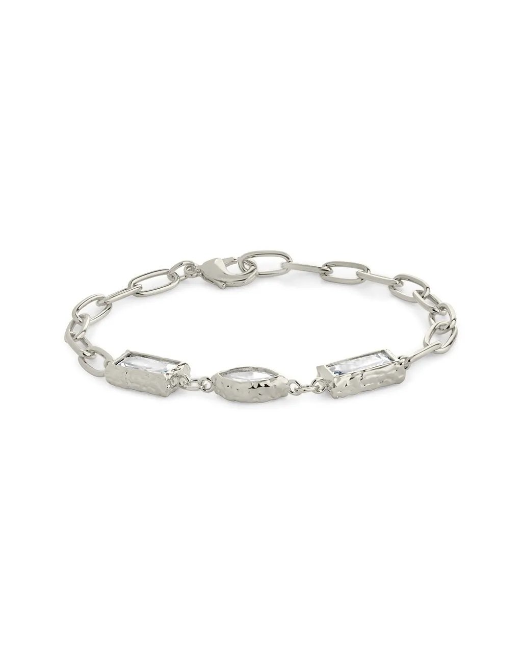 Tate CZ Chain Bracelet