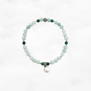 Ten Directional Beaded Jadeite Bracelet