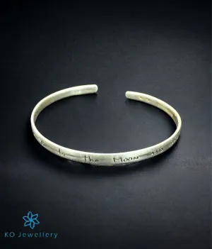 The Love you to the Moon Open Bracelet