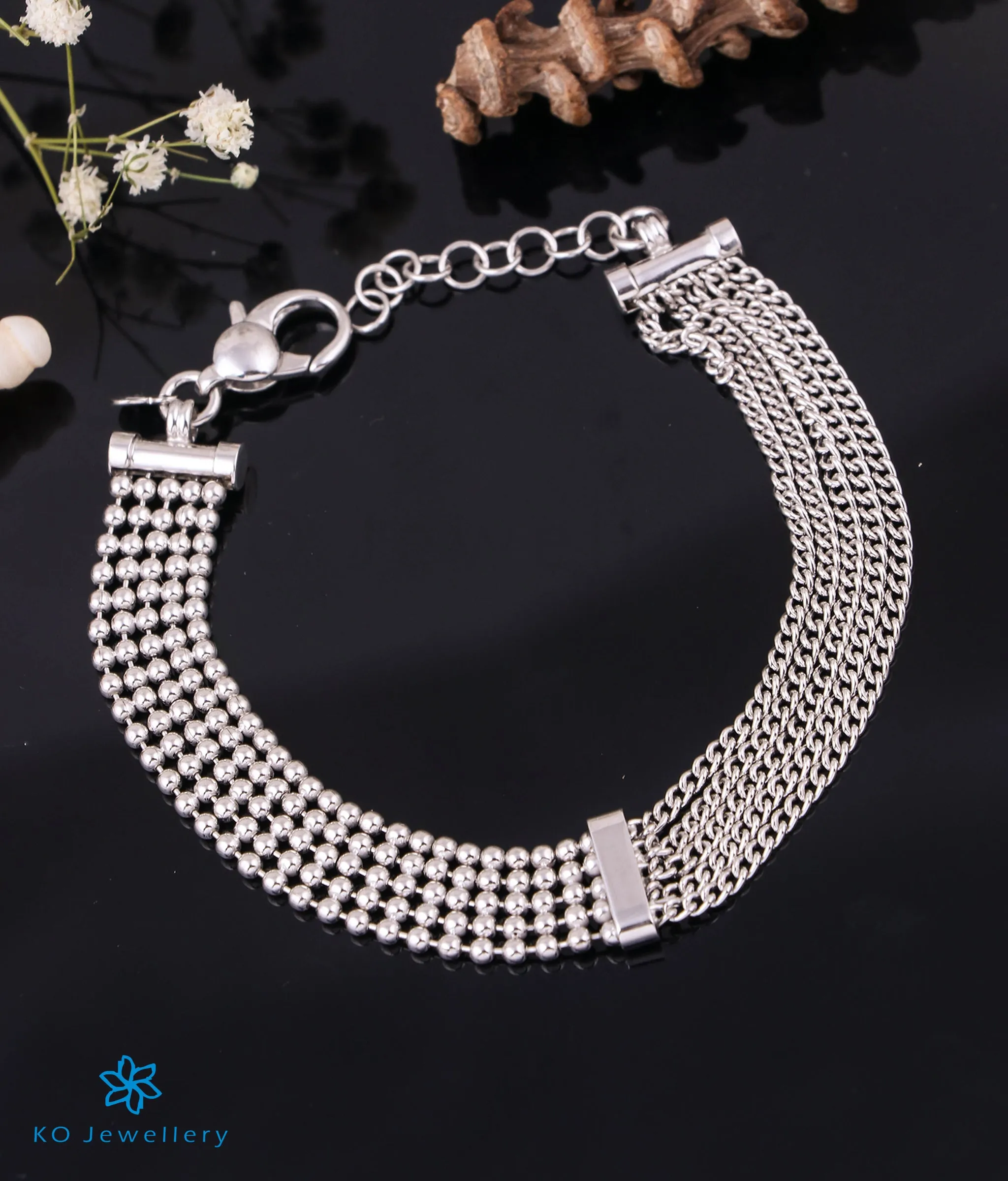 The Yagnya Silver Bracelet