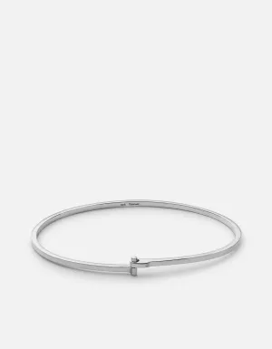 Thin Nyx Cuff, Sterling Silver