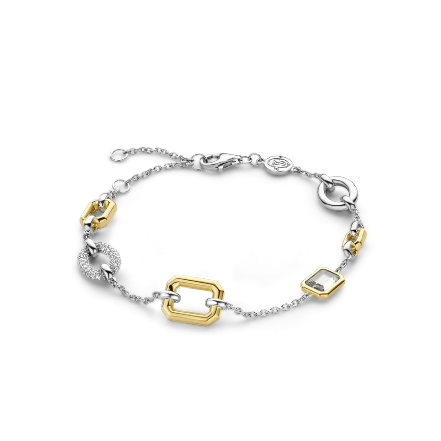 Ti Sento Milano Mixed Tokens Bracelet