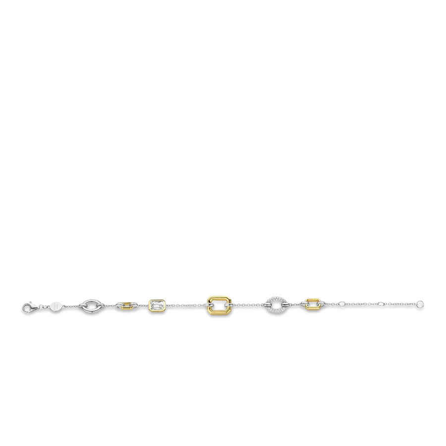 Ti Sento Milano Mixed Tokens Bracelet