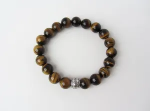Tiger Eye Mens Bracelet