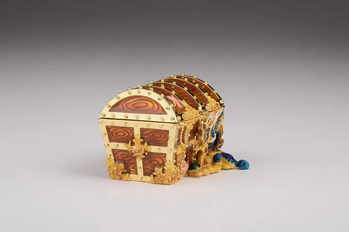 Treasure Box with Pearls Inside