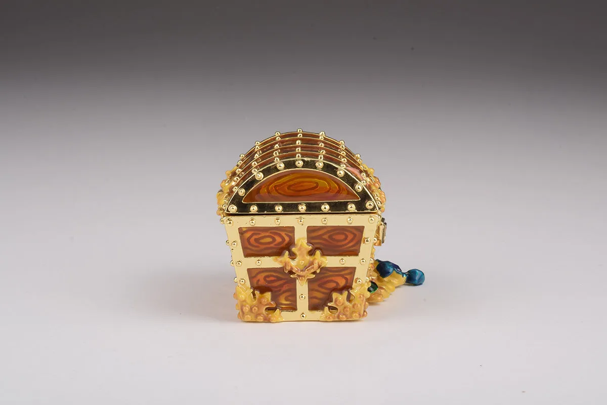 Treasure Box with Pearls Inside