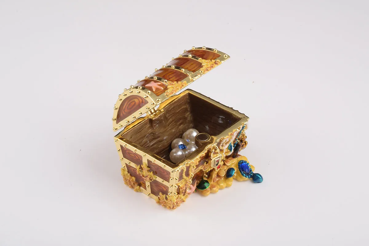 Treasure Box with Pearls Inside