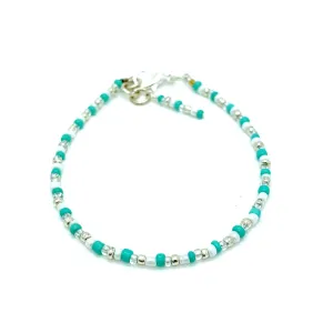 Turquoise Beaded Baby Bracelet