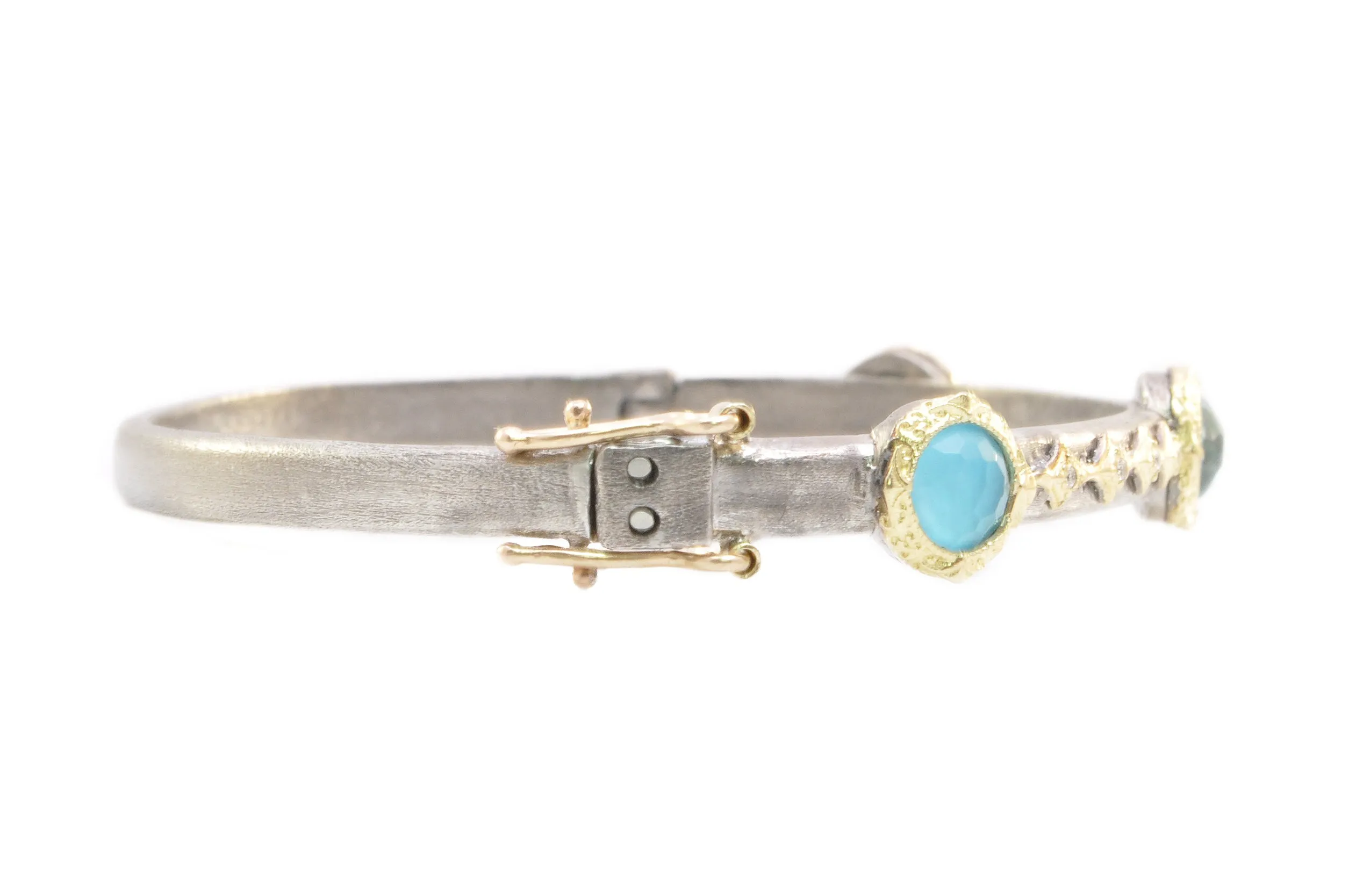 Turquoise Crivelli Bangle Bracelet