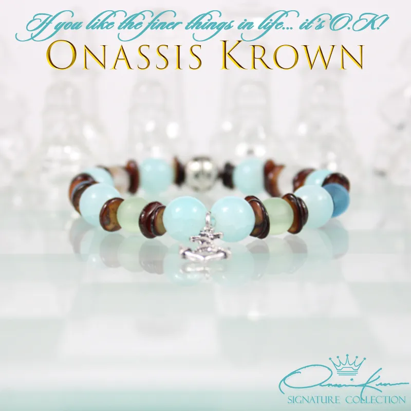 Turquoise Nautical Bead Bracelet