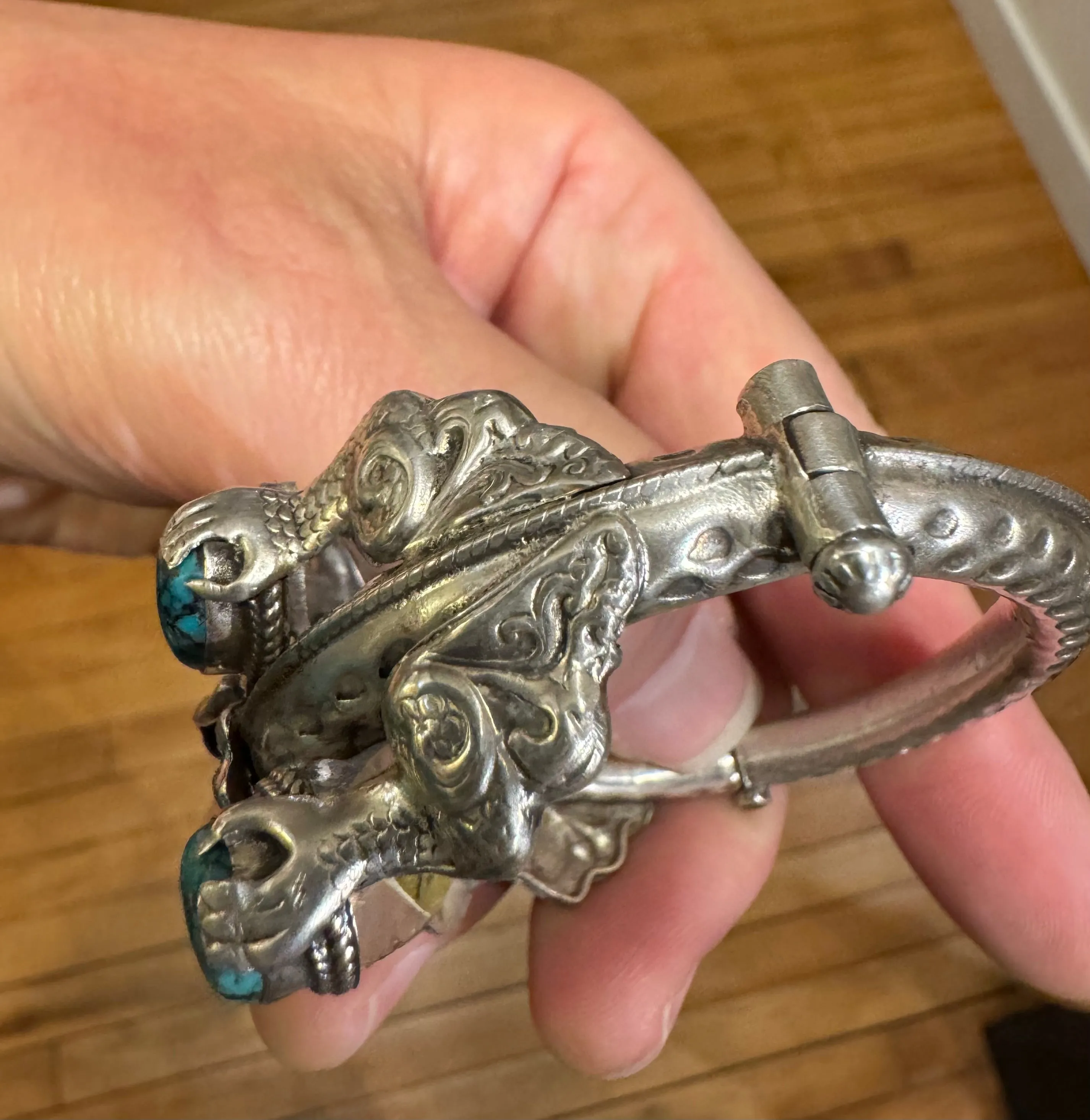 Turquoise Thunder Dragon Bracelet