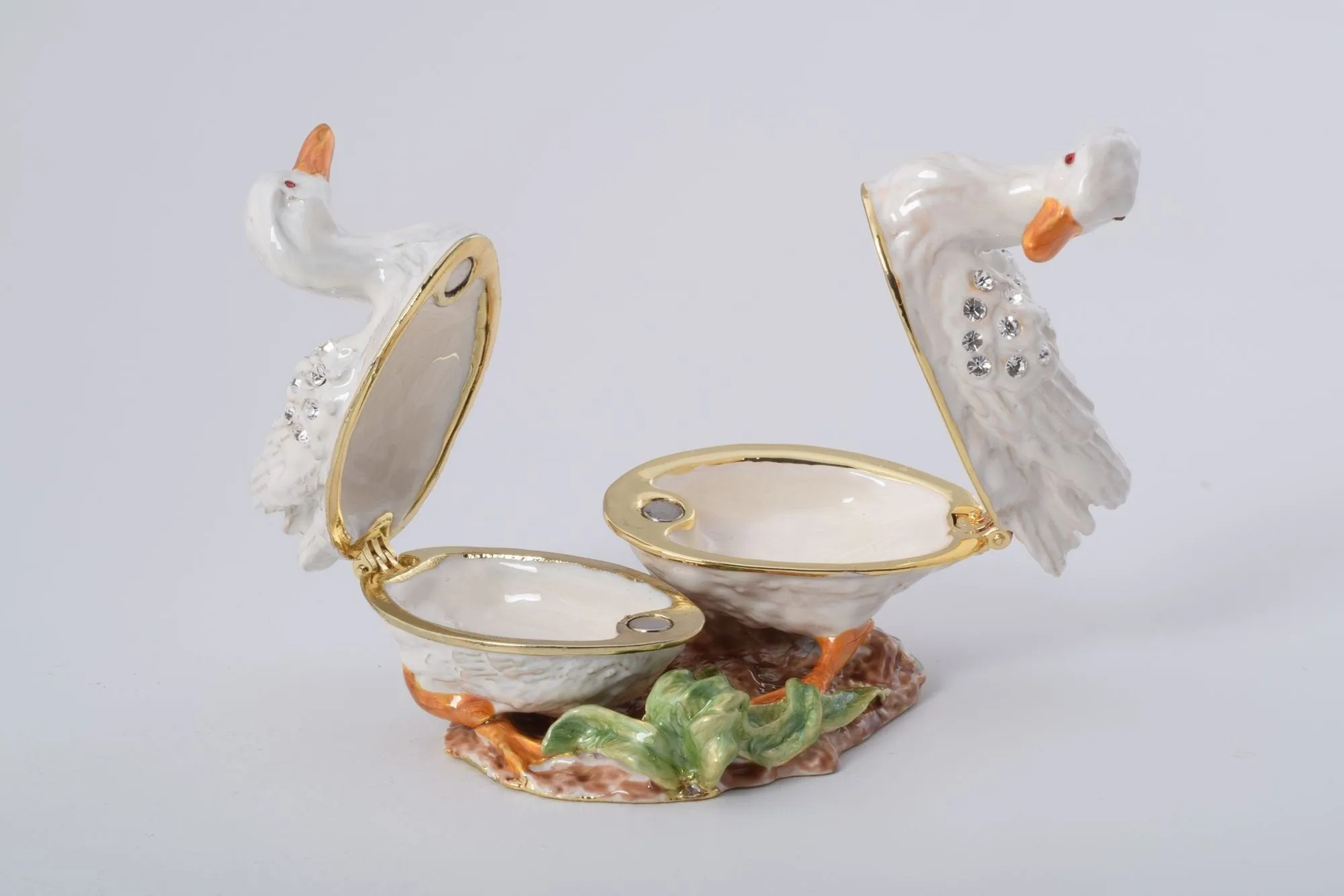 Two White Swans