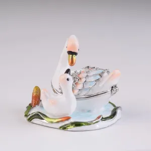 Two White Swans