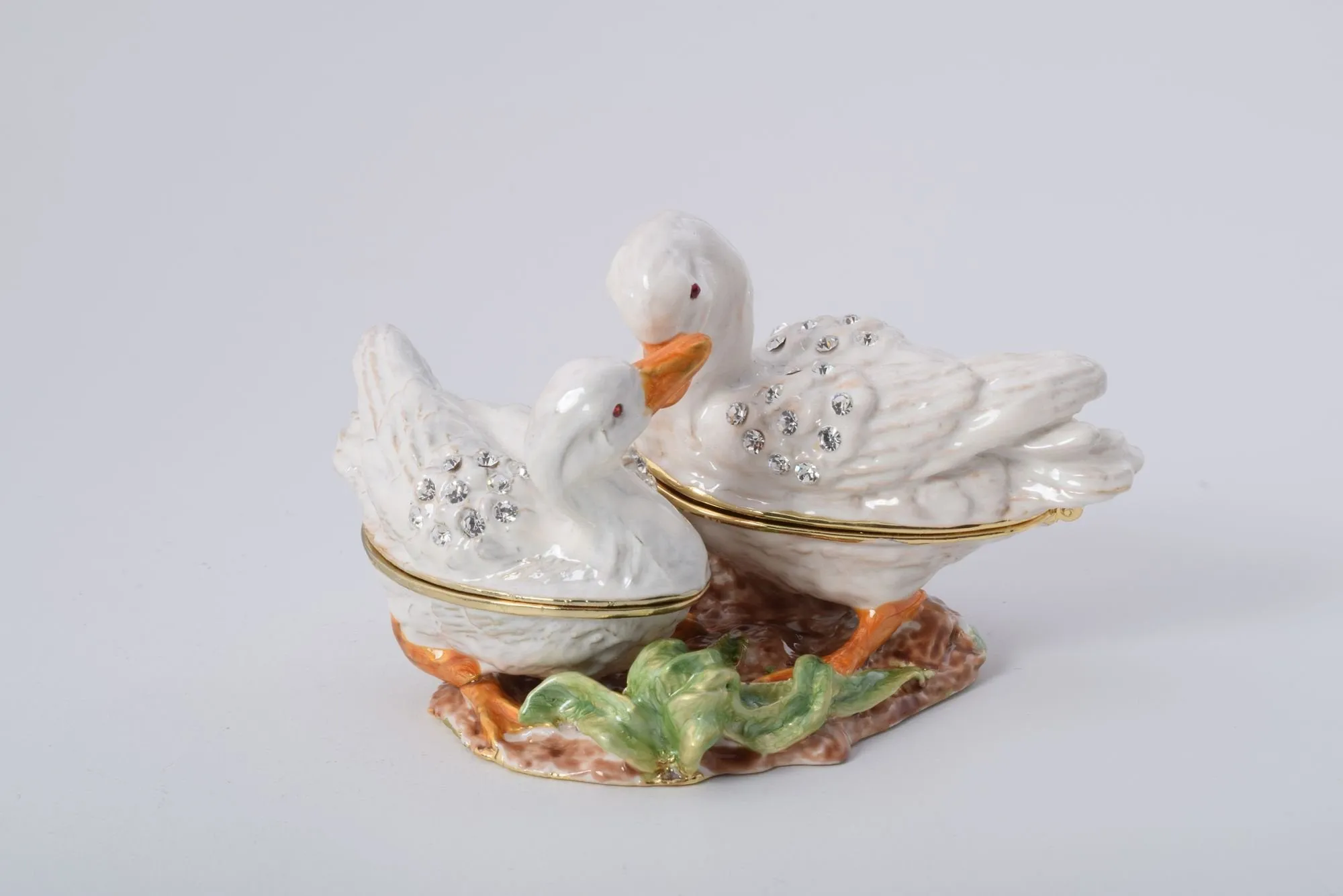 Two White Swans