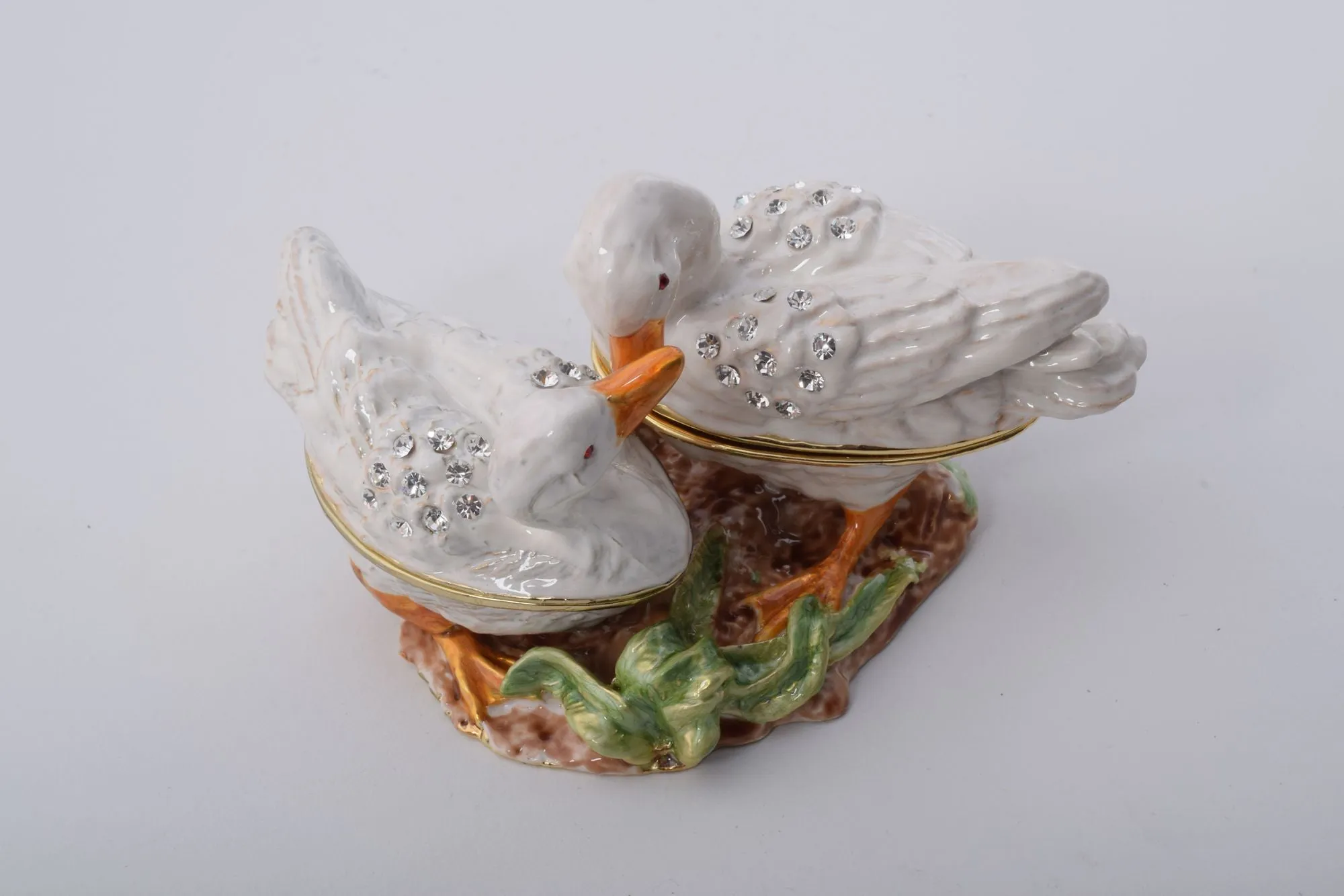 Two White Swans