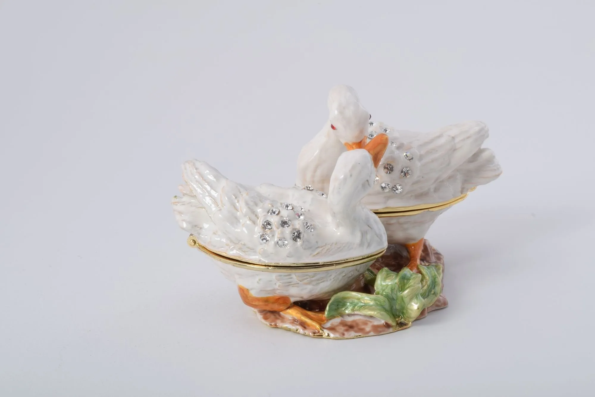 Two White Swans