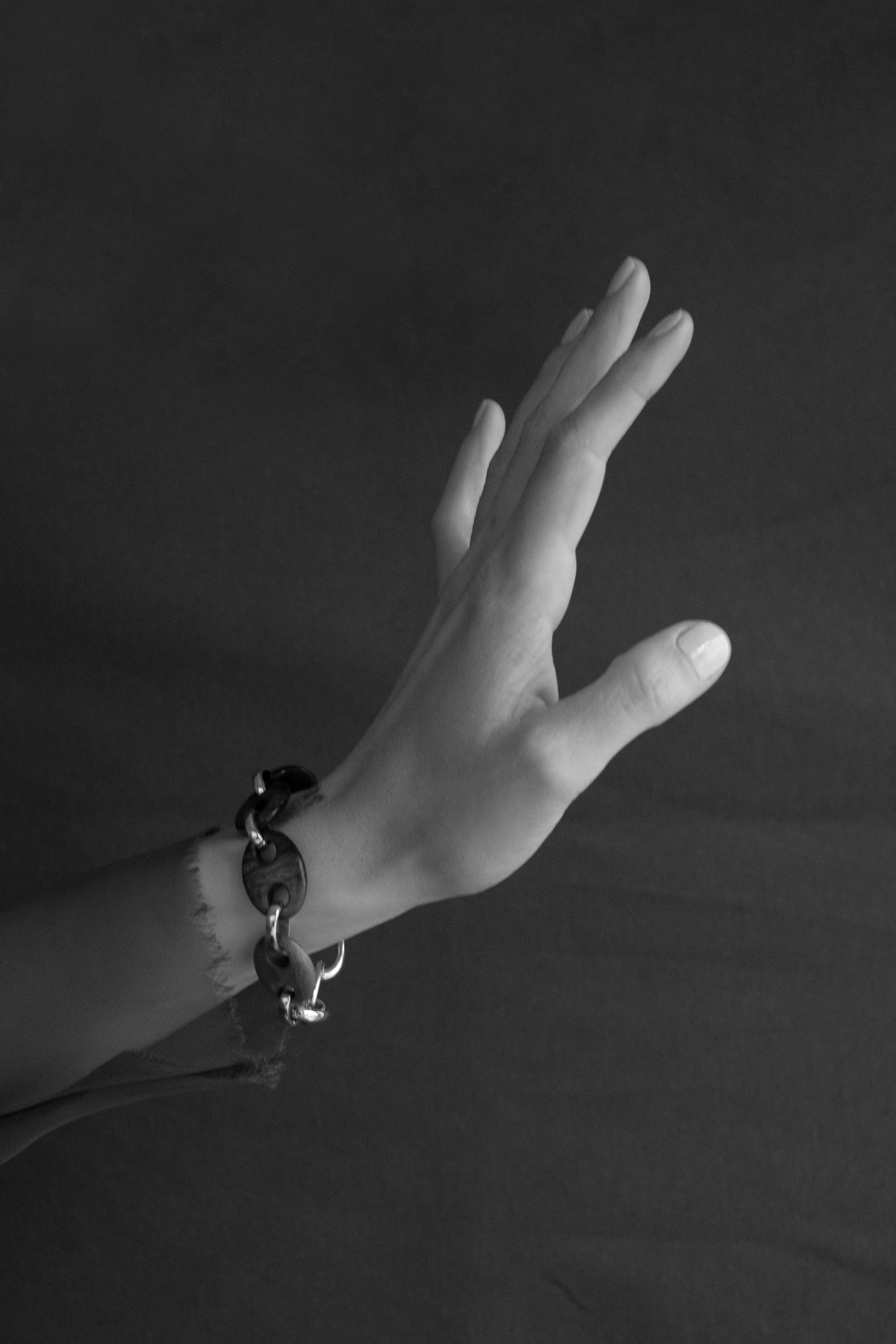 Walnut Link Chain Bracelet
