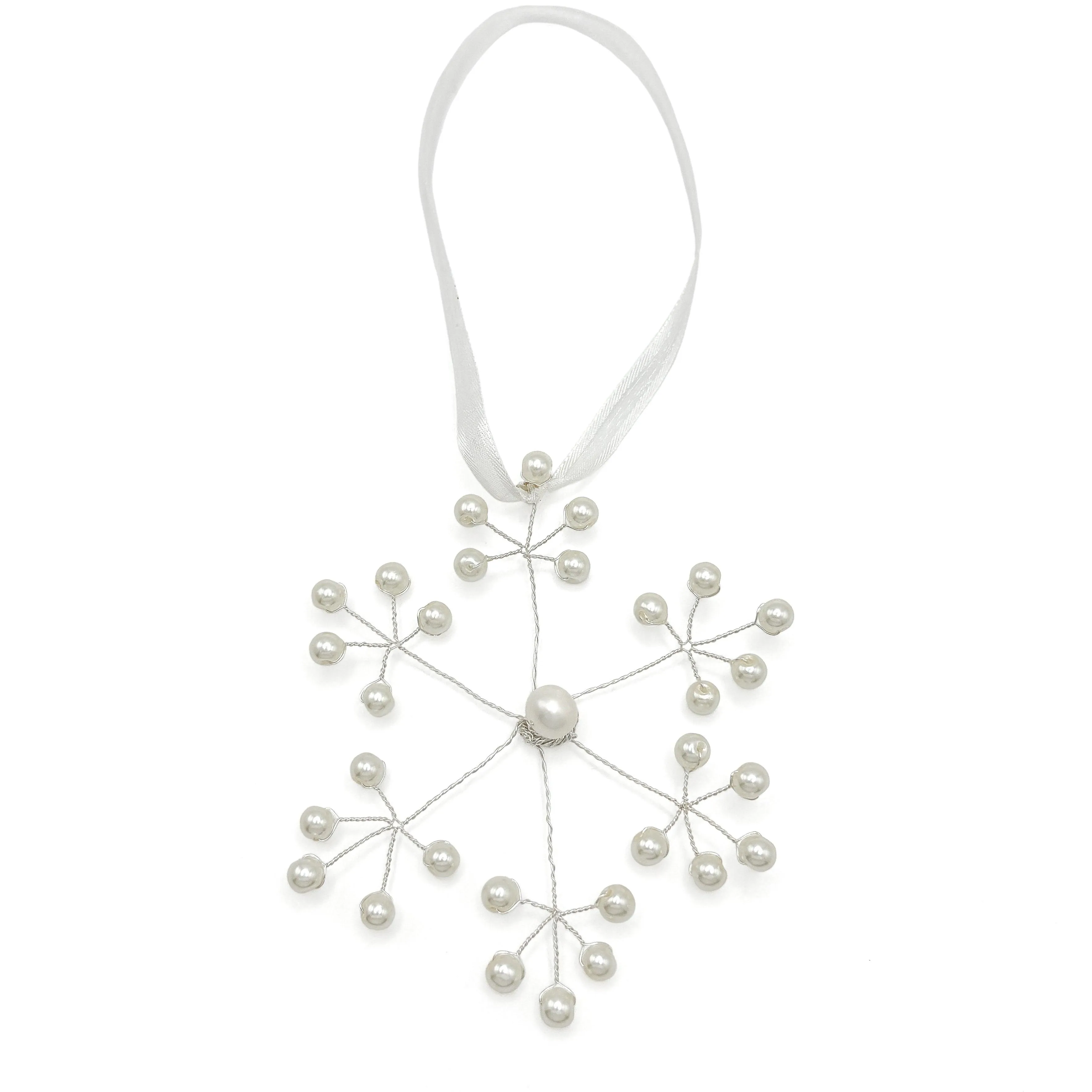 White Christmas ornament