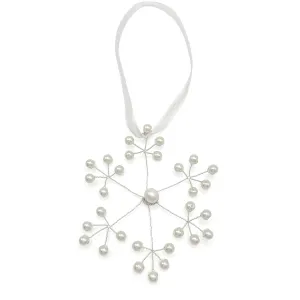 White Christmas ornament