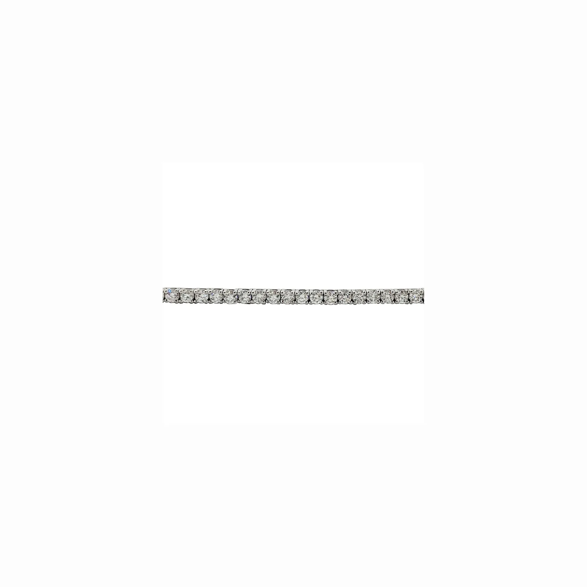 White Gold VS Diamond Tennis Bracelet (14K)