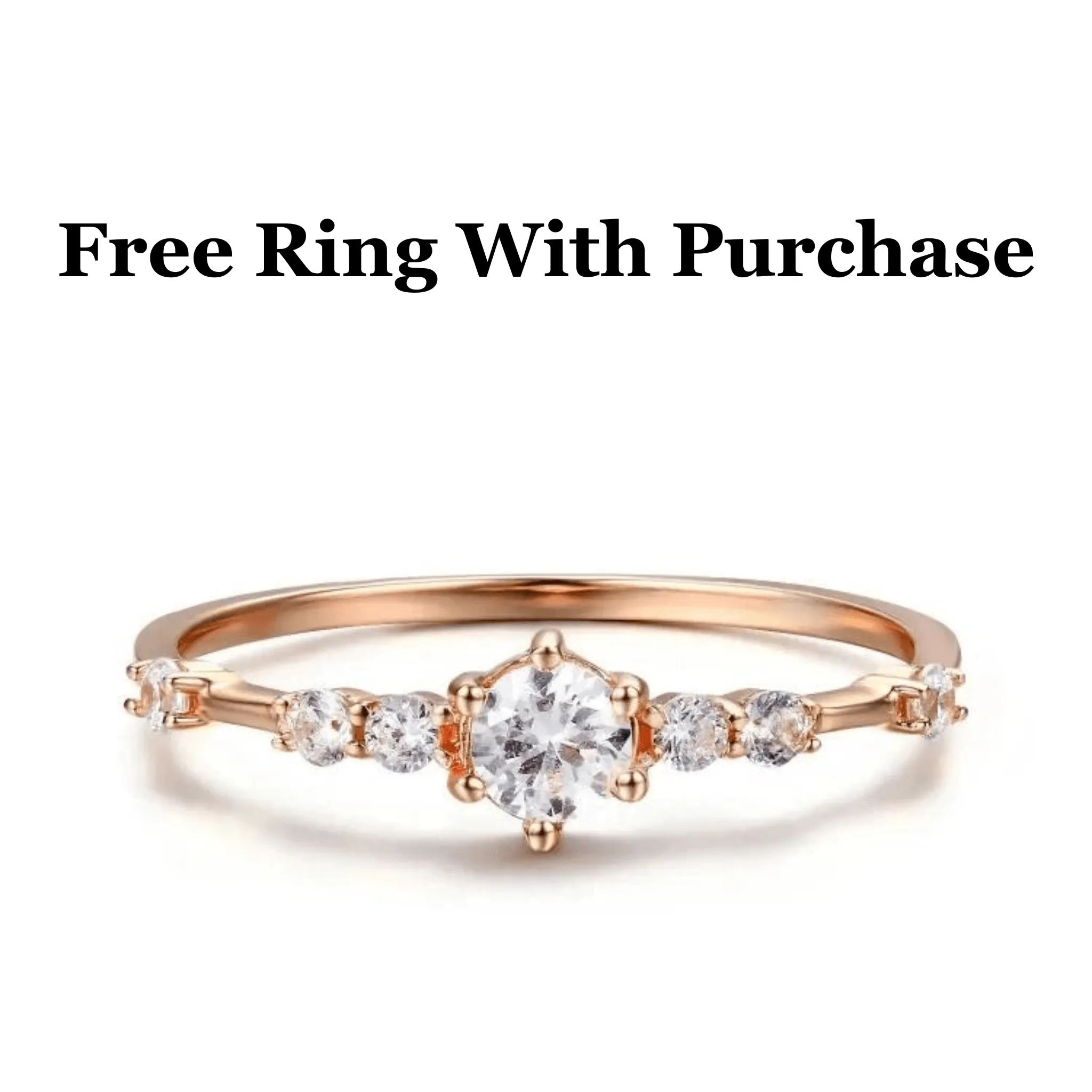 White Sapphire Eternity Ring