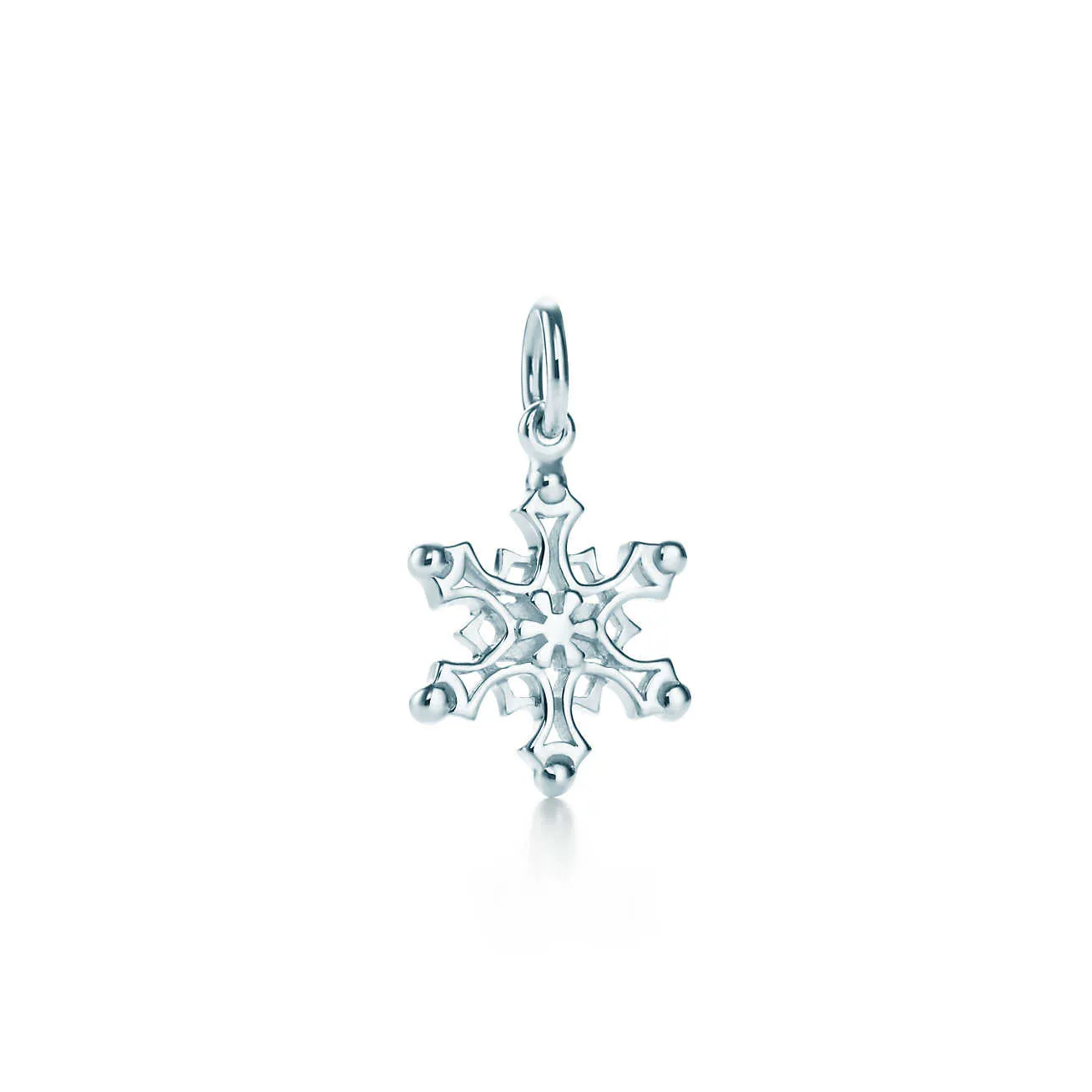 Winter Kiss Snowflake Pendant Necklace
