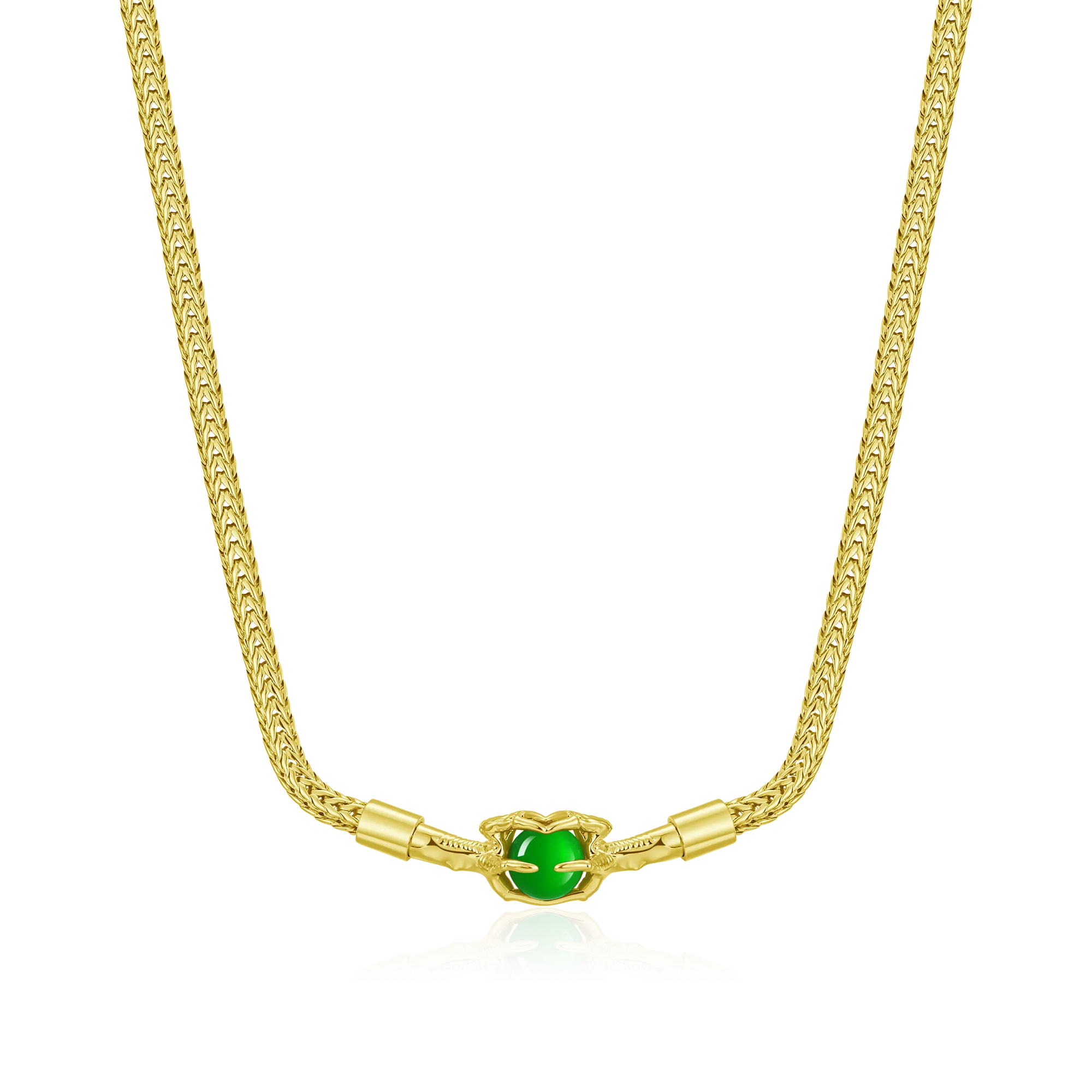 WONG Ⅱ Claw Jade Choker - 6mm