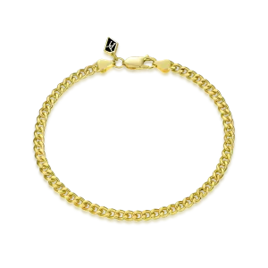 Youth Miami Micro Cuban Curb Bracelet - 3.5mm