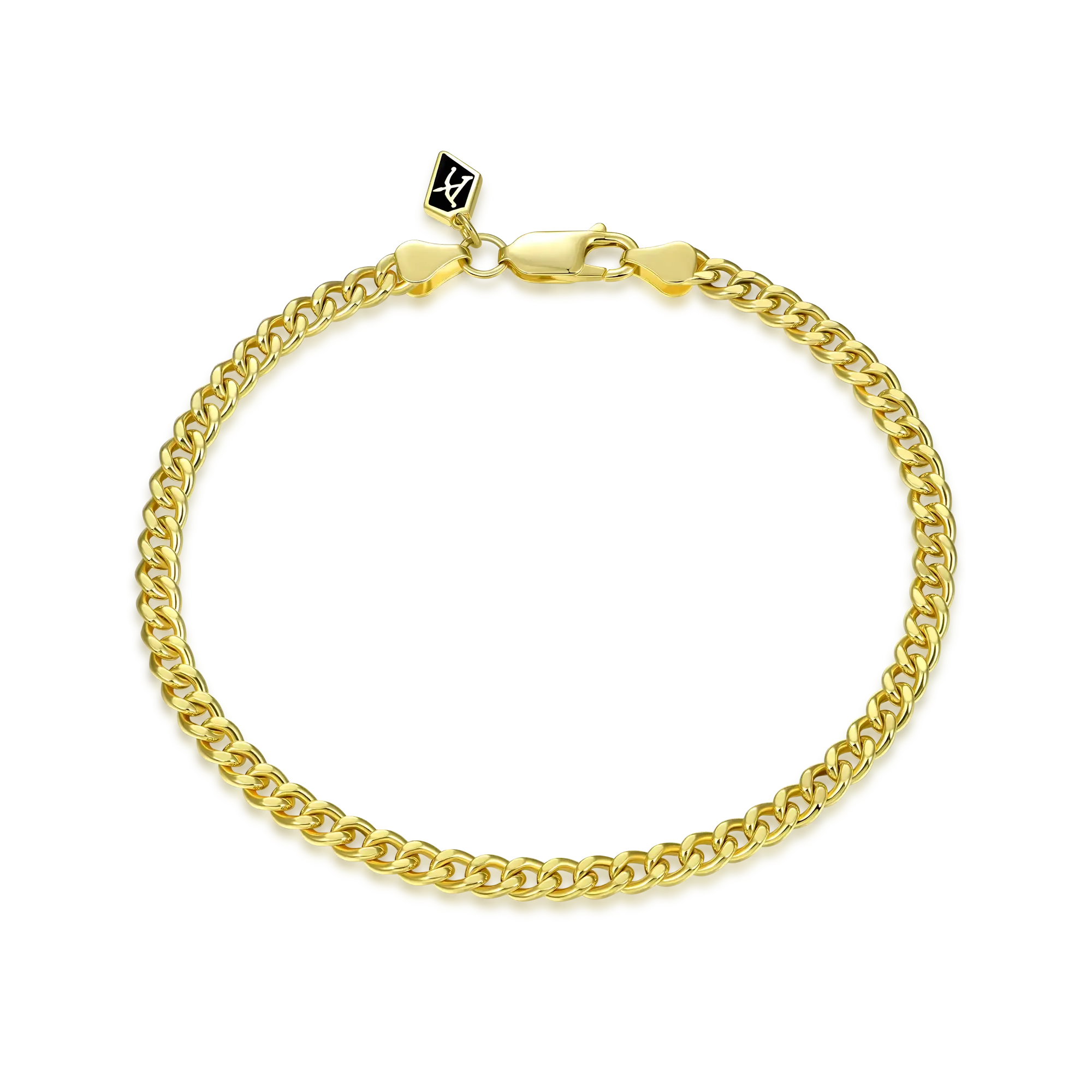 Youth Miami Micro Cuban Curb Bracelet - 3.5mm