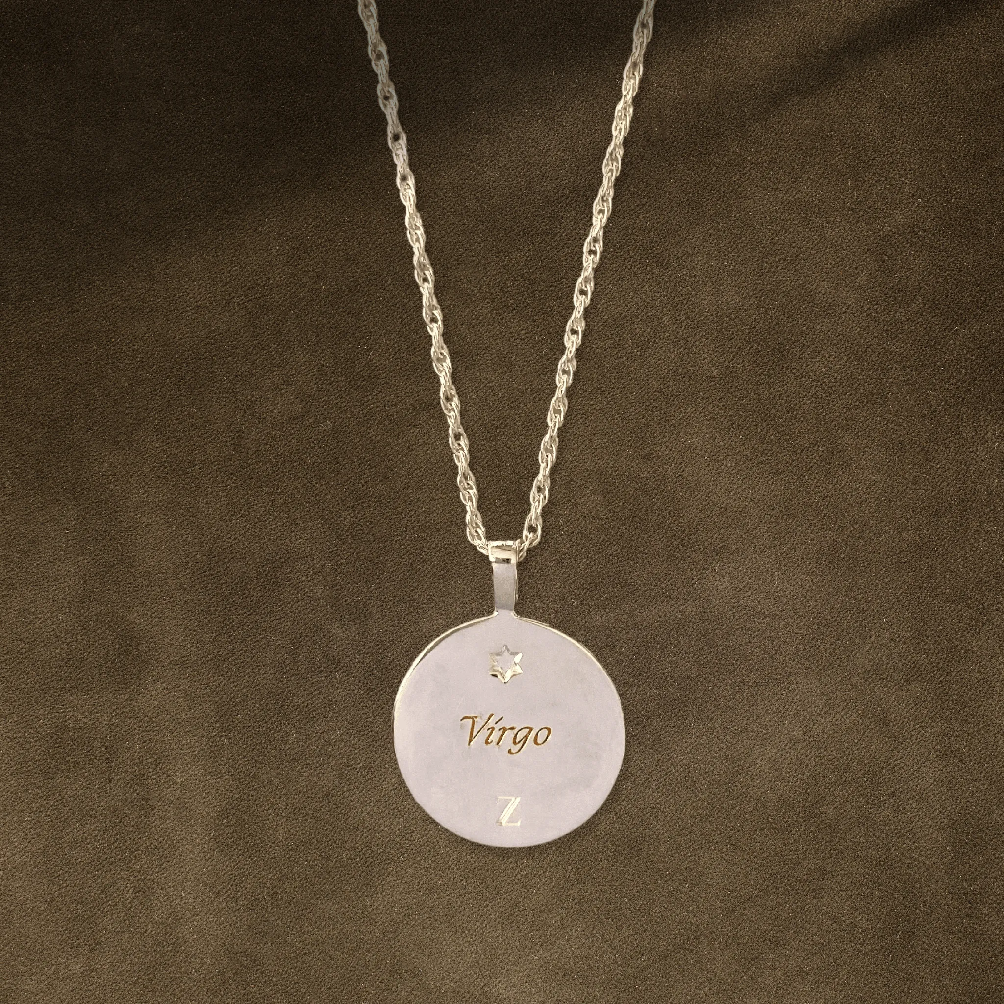 Zodiac Necklace / virgo